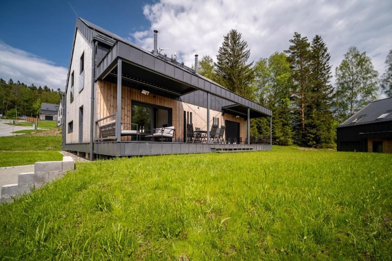 Holiday House U Hajenky 11P Lipno Home ลิปโนนัดเวิลตาวู ภายนอก รูปภาพ